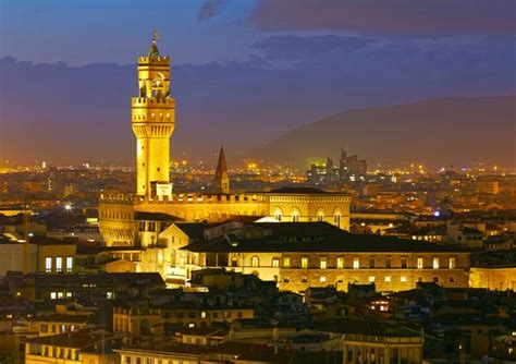 Night view of Florence, Italy. HDR — Stock Photo © silverjohn #62540411