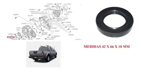 Retentor Saida Carda Traseiro Nissan Frontier Xterra Pathfin