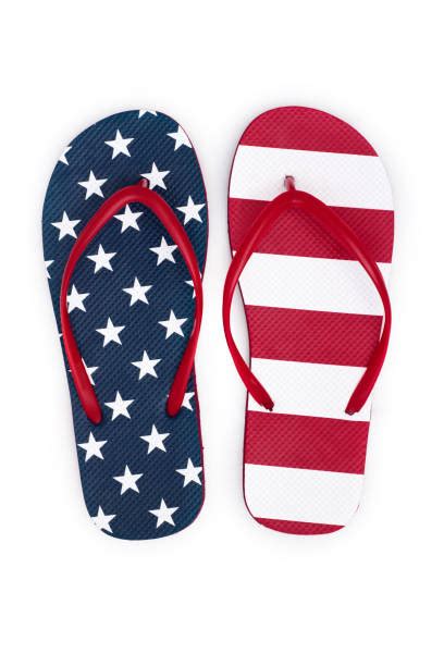 110 American Flag Flip Flops Stock Photos Pictures And Royalty Free