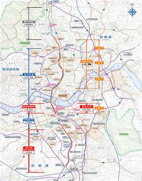 서울시 주요 도로 체질 개선단절구간 연결 및 지하화 본격화 대한경제