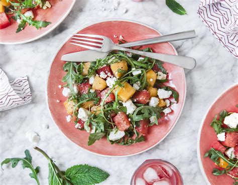 Des Id Es Recettes De Salades Compos Es Originales Pour L T Les