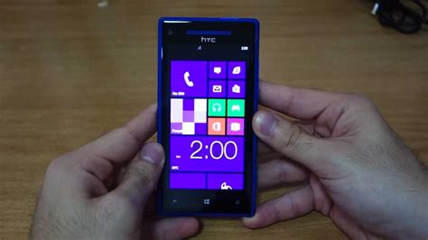 HTC 8X Windows Phone 8 Setup Walk-through - YouTube