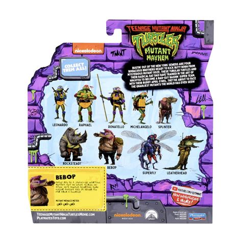 Teenage Mutant Ninja Turtles Mutant Mayhem Bebop Basic Action Figure Toys R Us Canada