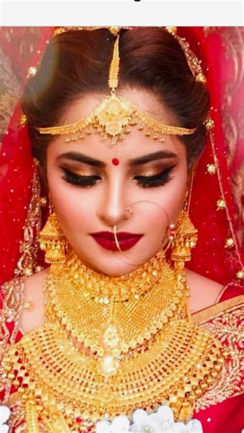 Pin By M On Bangladeshi Brides Wedding Jewellery Collection Gold