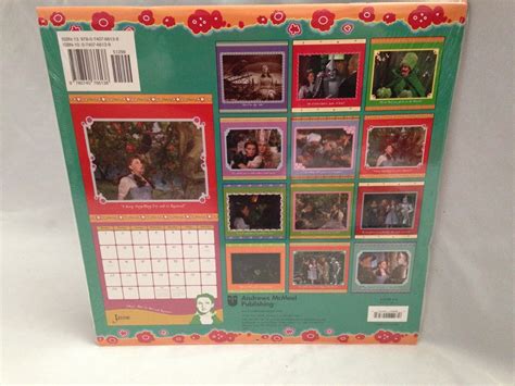 Wizard Of Oz 2008 Artistic Calendar With Photos In Shinkwrap Ebay