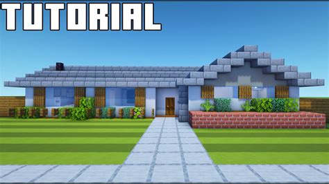 Minecraft Tutorial How To Make A Modern Suburban House 1 2022