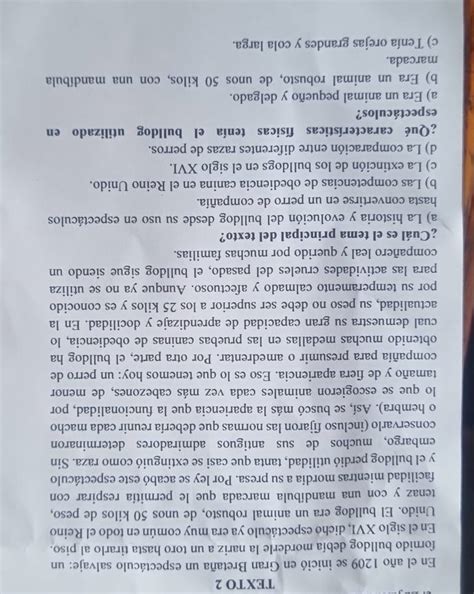 Resuelto Texto En El A O Se Inici En Gran Breta A Un