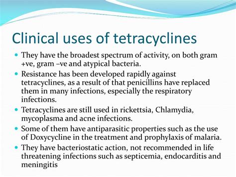 PPT - Tetracyclines PowerPoint Presentation, free download - ID:2067332