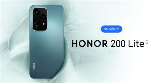 Honor 200 Lite enfin en précommande ce smartphone fin et musclé est