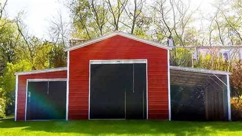 X Vertical Roof Barn Steel Raised Center Barn American Metal