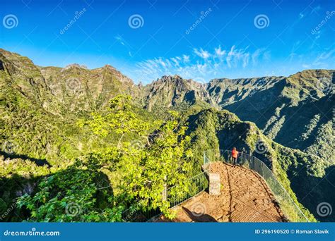 Levada Dos Balcoes Viewpoint Over The Valley Of The Ribeira Da Metade