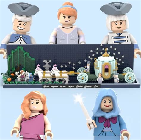 Lego Ideas Years Of Fairytales Cinderella S Bibbidi Bobbidi Boo