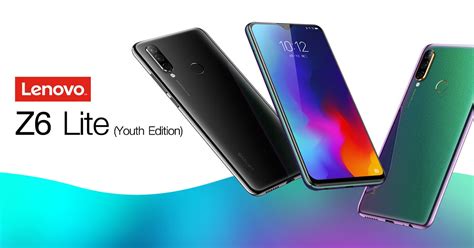 เปดตว Lenovo Z6 Lite มอถอระดบกลาง จอใหญ กลองหลง 3 ตว