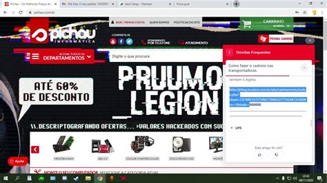 Como Rastrear Encomenda Da Pichau Na Azul Cargo Youtube