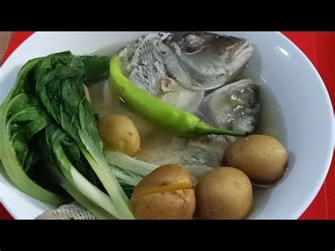 Nilagang Tilapia Youtube