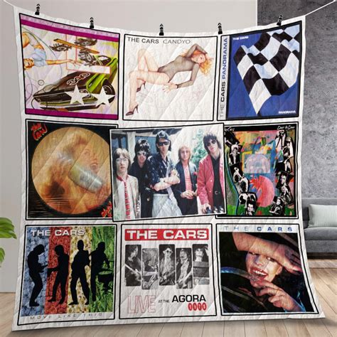 The Cars Album Covers Quilt Gift For Christmas, Birthday, Thanksgiving - Perspirature.com