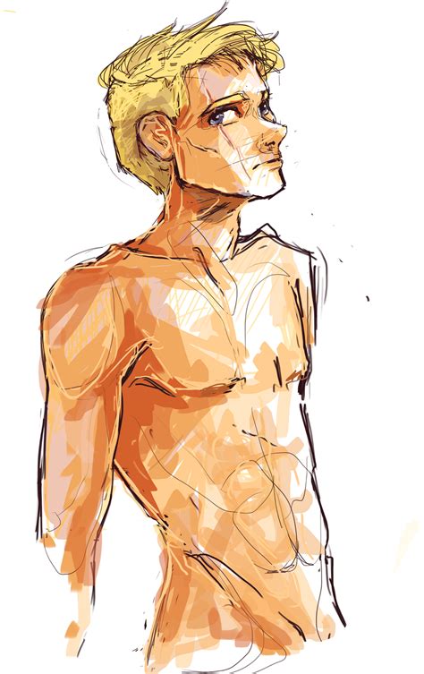 Luke Castellan Shirtless by Dreamsoffools on DeviantArt