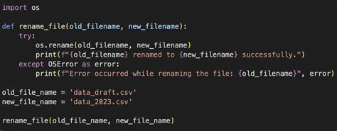 25 How To Rename A File Using Python Program Code2care