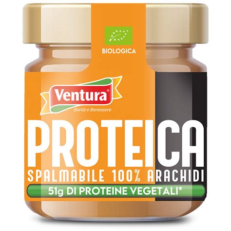 Proteica Crema Spalmabile 100 Arachidi Bio Madi Ventura