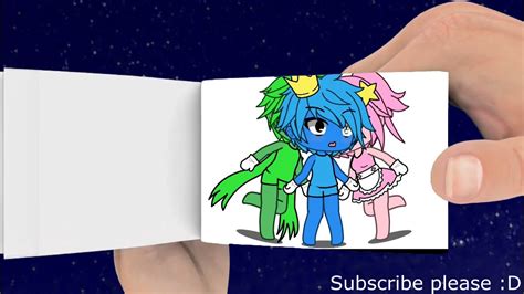 Kiss Meme Green X Blue O Pink X Blue Rainbow Friends Flip Book