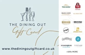 The Dining Out Card - Buy and send a personalised gift card in seconds. | Gifts & Vouchers