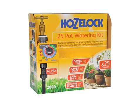 Hozelock Automatic Pot Watering Kit With Sensor Plus Timer All