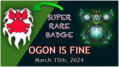 Super Rare Badge Ogon Is Fine Daily 2996 Phoenix II Marshal