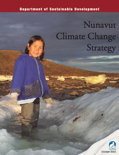 Nunavut Climate Change Strategy Cake Climate Adaptation Knowledge