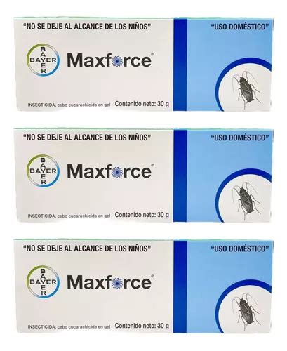 Maxforce Gel Bayer Gr Mata Cucarachas Pzs De Gr Env O Gratis