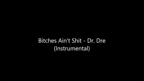 Bitches Aint Shit Dr Dre Instrumental Youtube