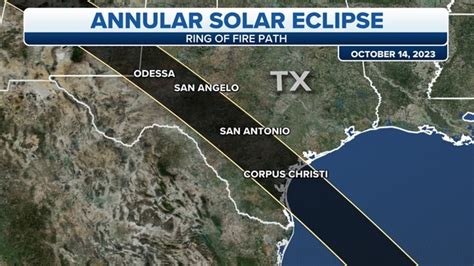 Solar eclipse to be visible in North Texas Saturday | FOX 4 Dallas-Fort ...