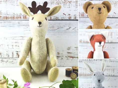 Felt Stuffed Animal Patterns. How to Use Them & What You Need to Know ...