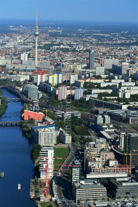 Berlin Von Oben Baustelle Zum Neubau Der Hotelanlage PIER 61 63 In