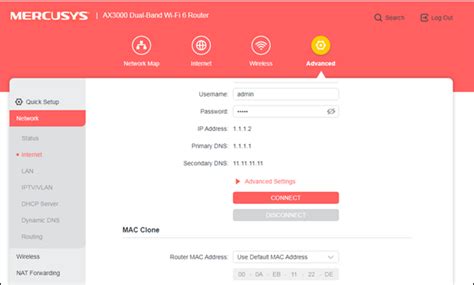 How To Configure Mac Clone On Mercusys Whole Home Mesh Wi Fi Router If