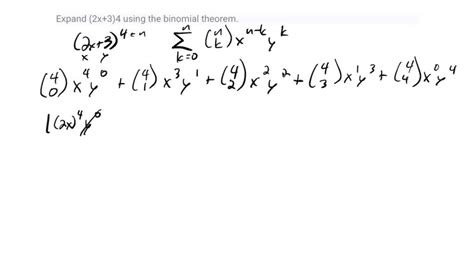 Solved Qucstion Explain The Binomial Theorem In Detail 6 Use The Binomial Theorem To Expand