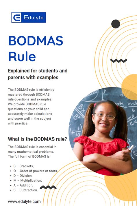 The BODMAS Rule Explained For Students And Parents With Examples Edulyte