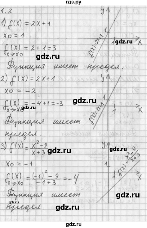 ГДЗ § 1 1.2 алгебра 11 класс Мерзляк, Номировский