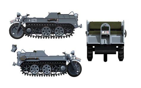 Kleines Kettenkraftrad Sd Kfz 2 Typ HK 101 Kettenkrad Das Werk