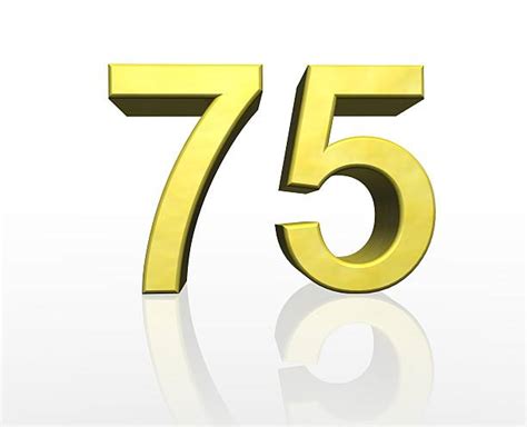 Royalty Free Number 75 Pictures, Images and Stock Photos - iStock
