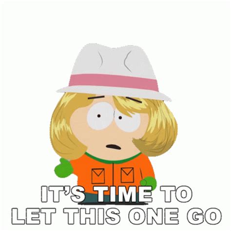 Its Time To Let This One Go Kyle Broflovski Sticker Its Time To Let