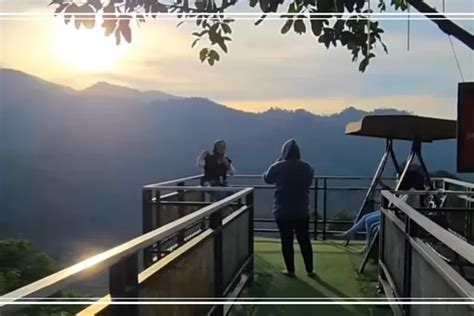 rujukan destinasi wisata jembatan kaca lereng cibolang  wilayah