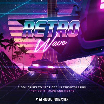 Retro Wave WAV Xfer Serum Presets MIDI Files Producer Spot