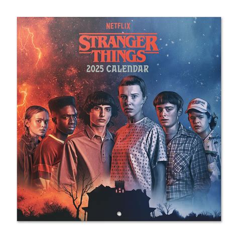 Buy Grupo Erik Stranger Things Wall 2025 | 12" x 12" Square 2025, Wall