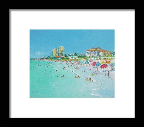 Clearwater Beach Florida Framed Print By Jan Matson In 2021