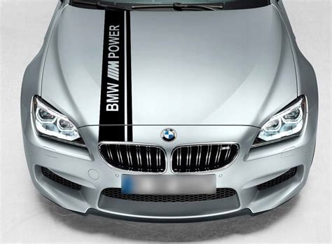 BMW M Power naklejka na maskę najnowszy wzór 7763840196