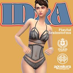 Id Lingerie I Brooke The Sims Create A Sim Curseforge