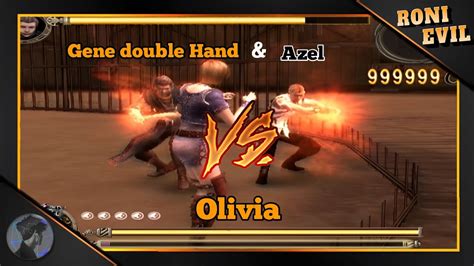 Olivia Vs Azel Gene Double Hand God Hand Angra Revenge Arena Youtube