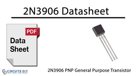 2n3906 Pnp General Purpose Transistor Datasheet