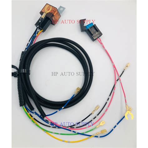 Set V Horn Wiring Harness Relay Kit Wire Horn Relay Wayar Aksesori