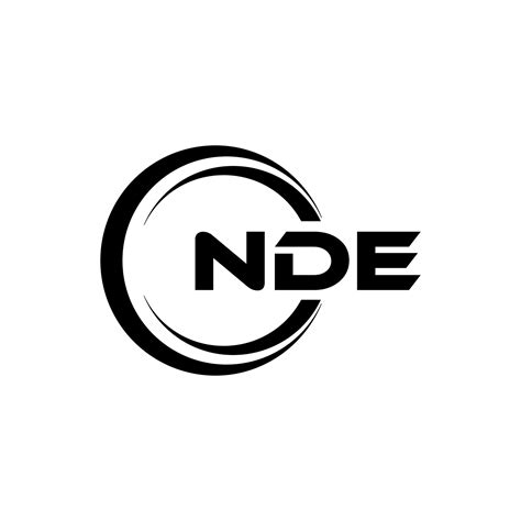 Nde Logo Dise O Inspiraci N Para Un Nico Identidad Moderno Elegancia